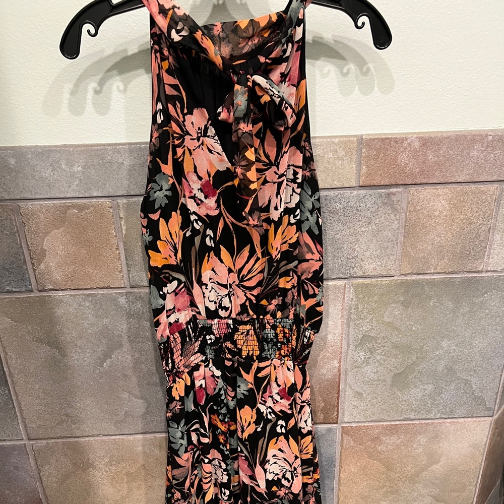 Multi colored long dress